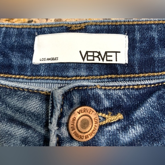 Vervet Boho Style Flare Leg Jeans Tag Sz 28 Actual 29x26 - Picture 6 of 9